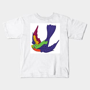 Birds 259 (Style:8) Kids T-Shirt